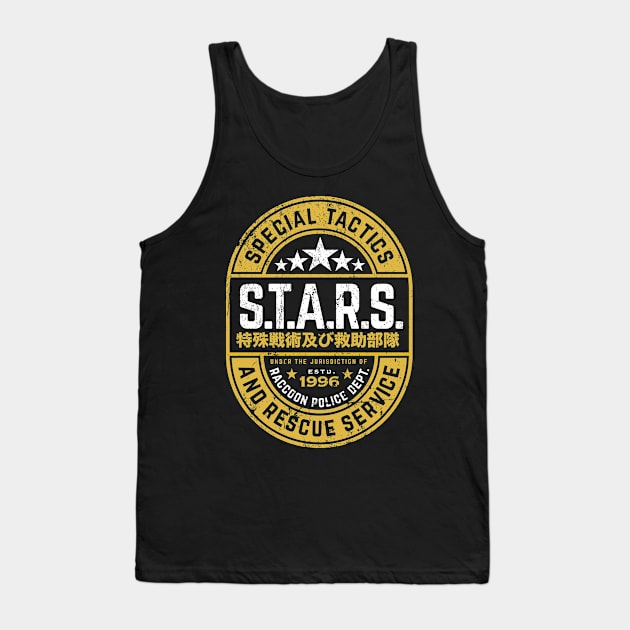 S.T.A.R.S. Tank Top by MindsparkCreative